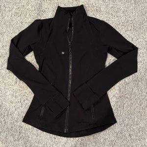 Lululemon Black Full Zip Running Jacket size 2
